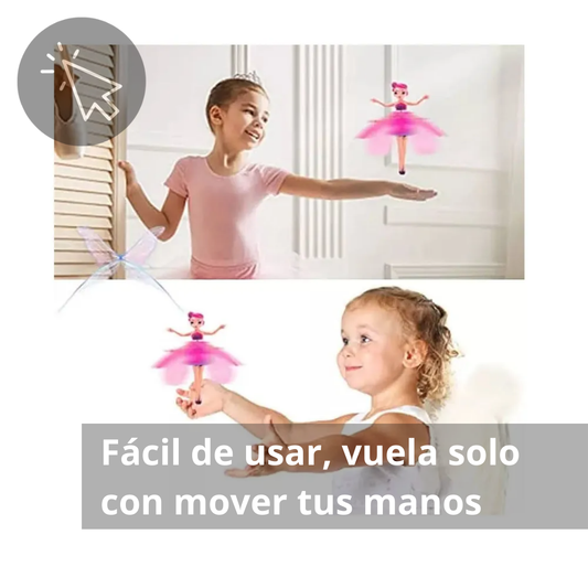 Dulcita - Hada Voladora Recargable - Diversión Mágica y Sostenida
