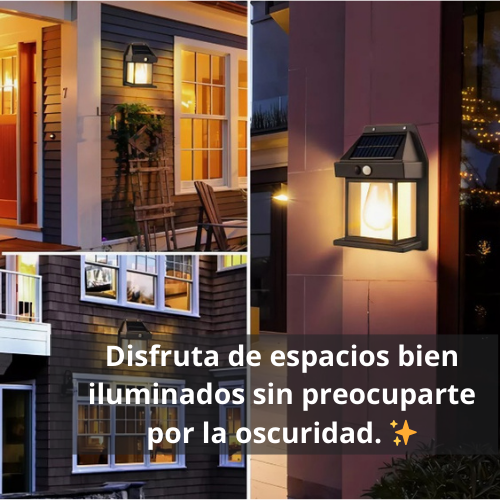 Farol Solar BioLuz - Ilumina Ambientes Acogedores - Disfruta de un brillo elegante y sostenible en tus espacios sin costo adicional