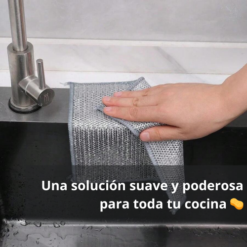 Paños de Limpieza Premium - Limpia sin dañar - Mantén tu cocina impecable sin daños desde el primer día
