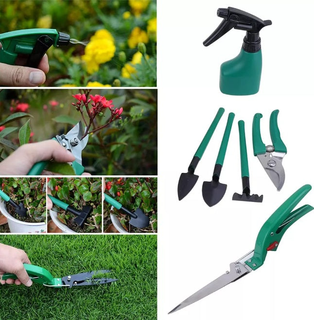 Kit de Herramientas Jardinería Acero