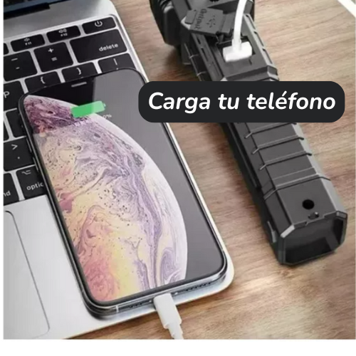 Linterna de Seguridad Inteligente – Ilumina, Protege y Responde – Resuelve Emergencias en Casa, Carretera o al Aire Libre en Menos de un Minuto