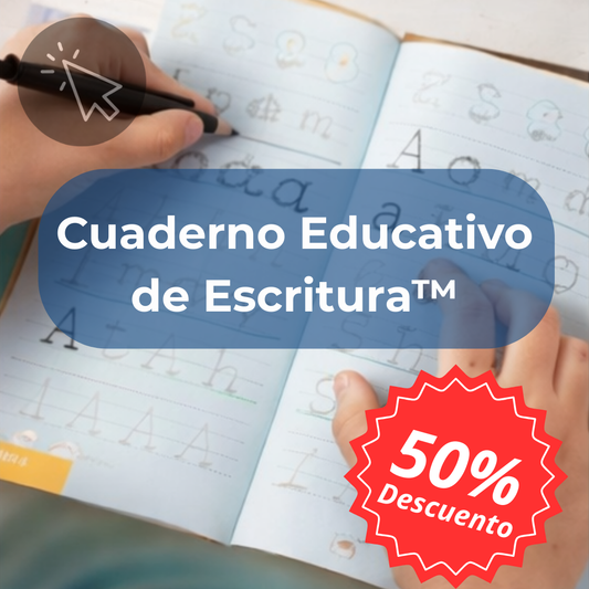 Cuaderno Educativo de Escritura™ - Mejora la caligrafía de forma entretenida en poco tiempo