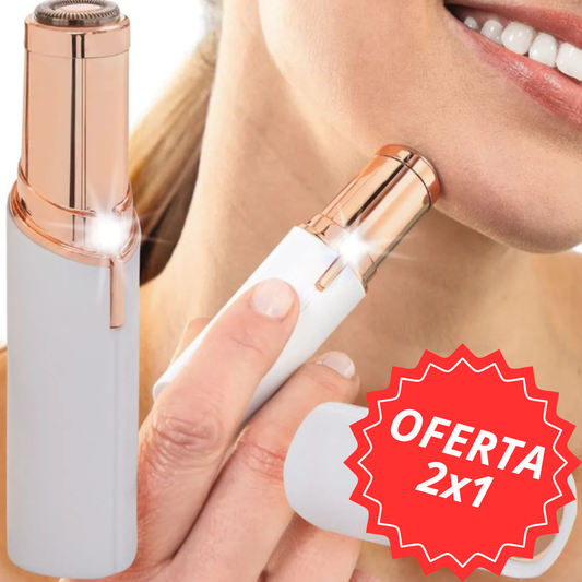 2x1 Depilador Facial Portátil – Corte Preciso y sin Tirones – Acabado Suave y Sin Enrojecimiento