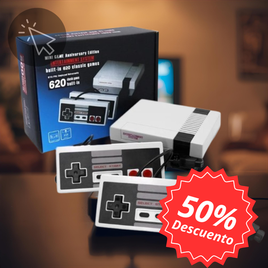 Consola RetroGame - Revive Momentos Inolvidables con 620 Juegos Clásicos