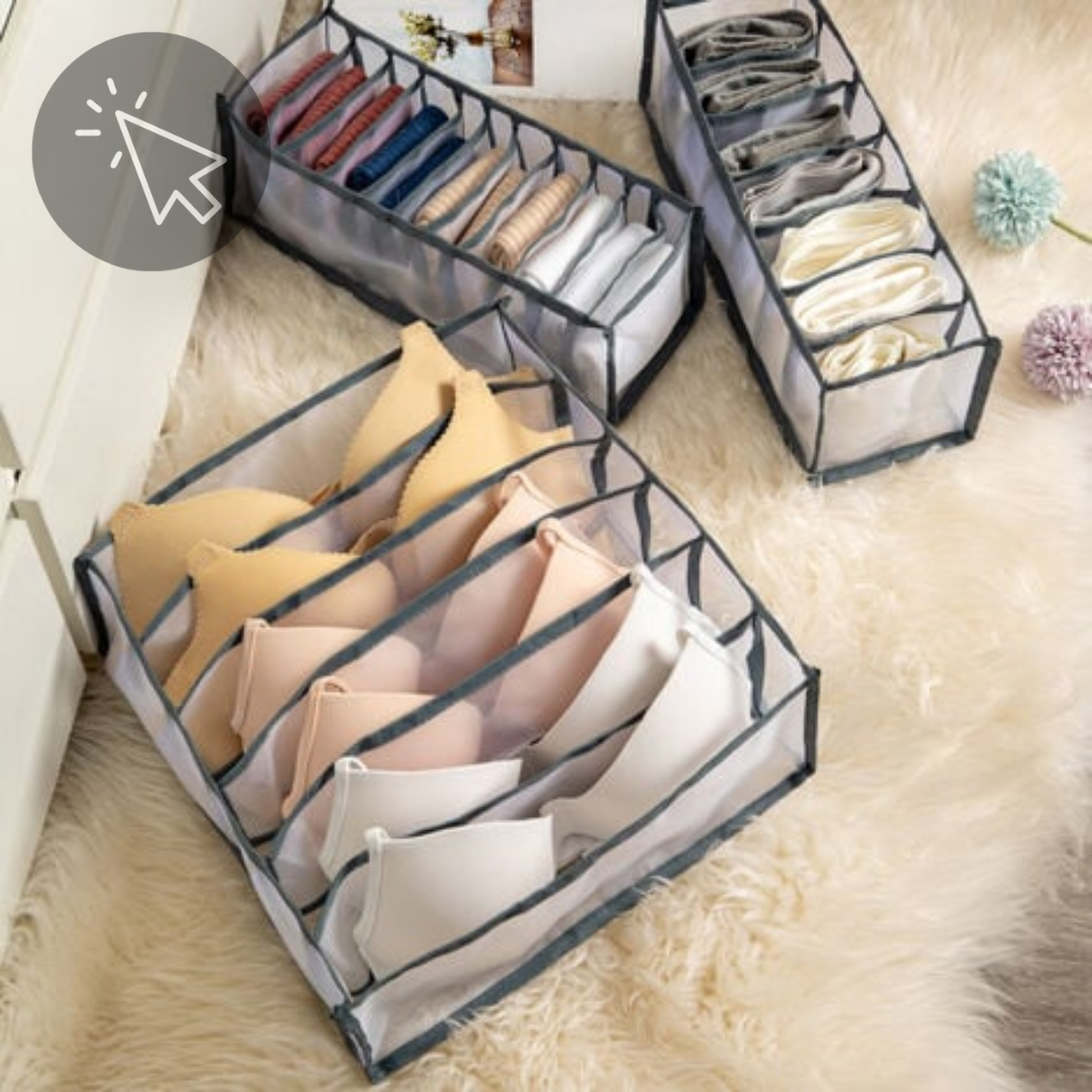 Organizador Plegable – Logra un Cajón Ordenado en 5 Minutos