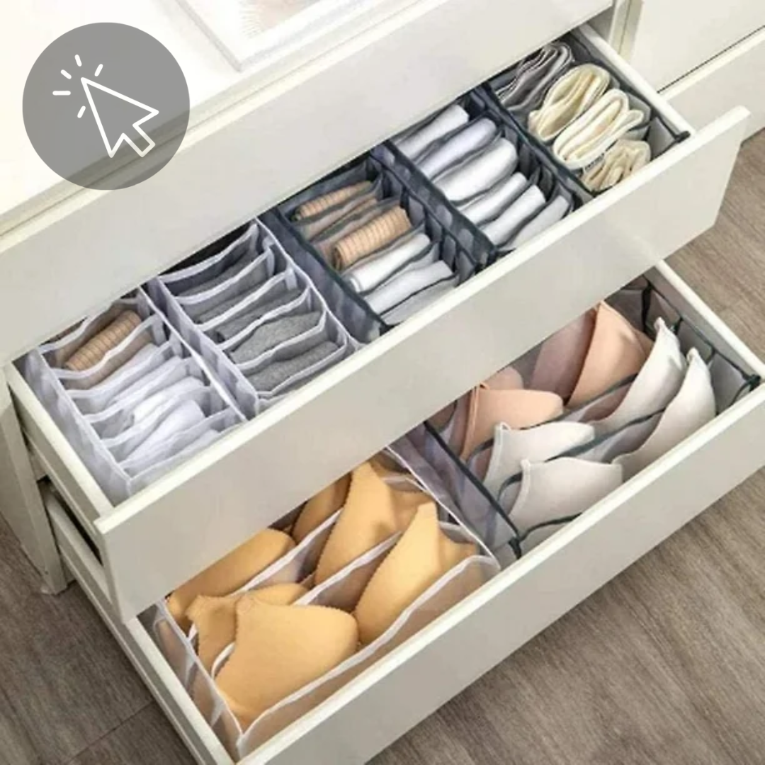 Organizador Plegable – Logra un Cajón Ordenado en 5 Minutos