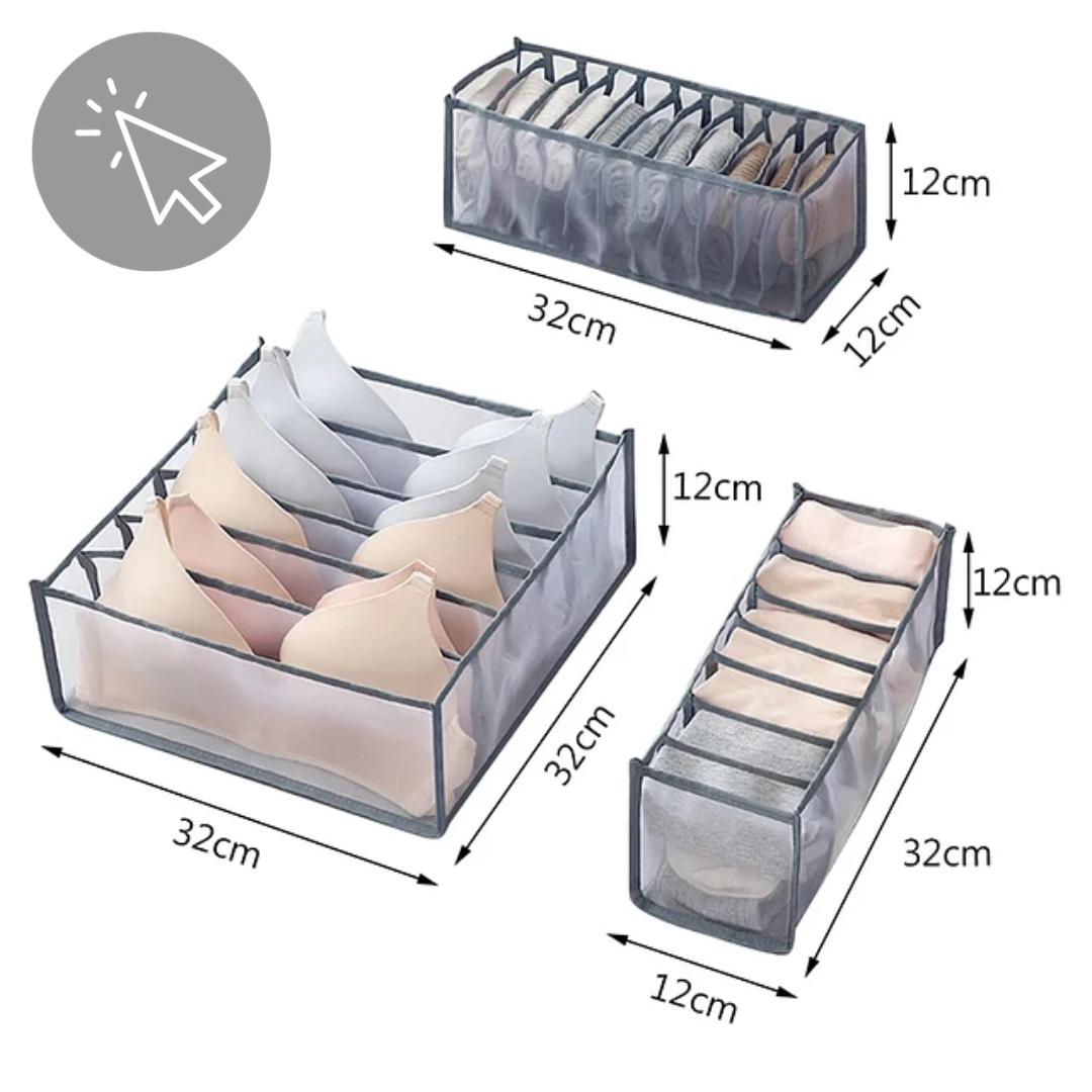 Organizador Plegable – Logra un Cajón Ordenado en 5 Minutos