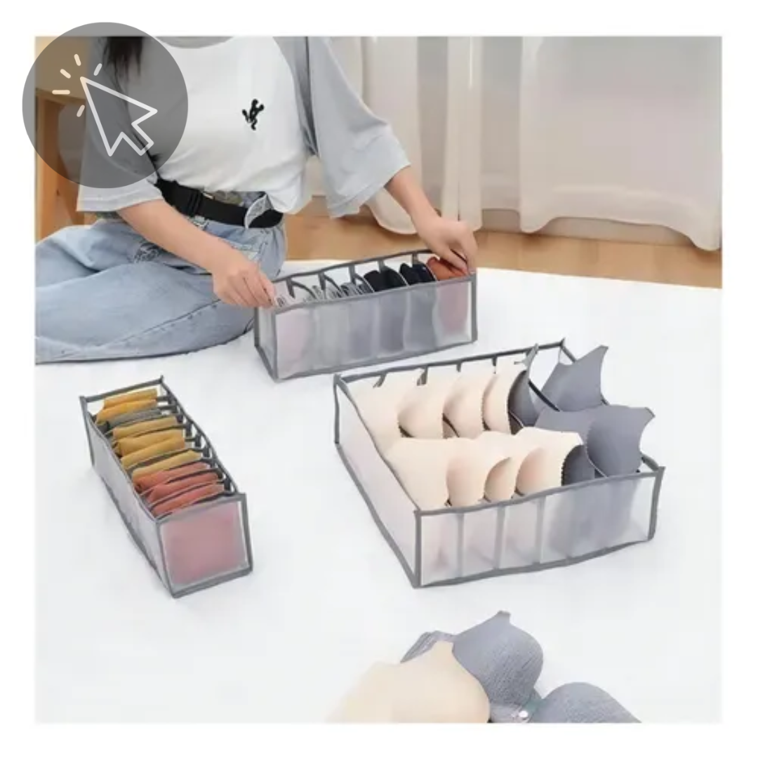 Organizador Plegable – Logra un Cajón Ordenado en 5 Minutos